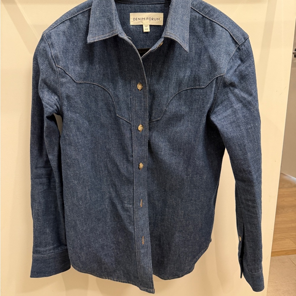 Denim Forum Western Denim Button down